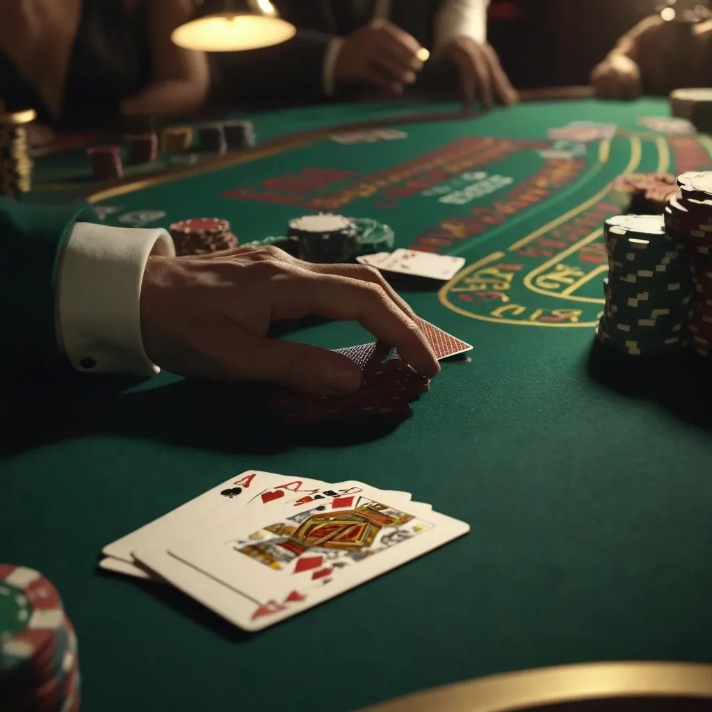 Blackjack Table Tension