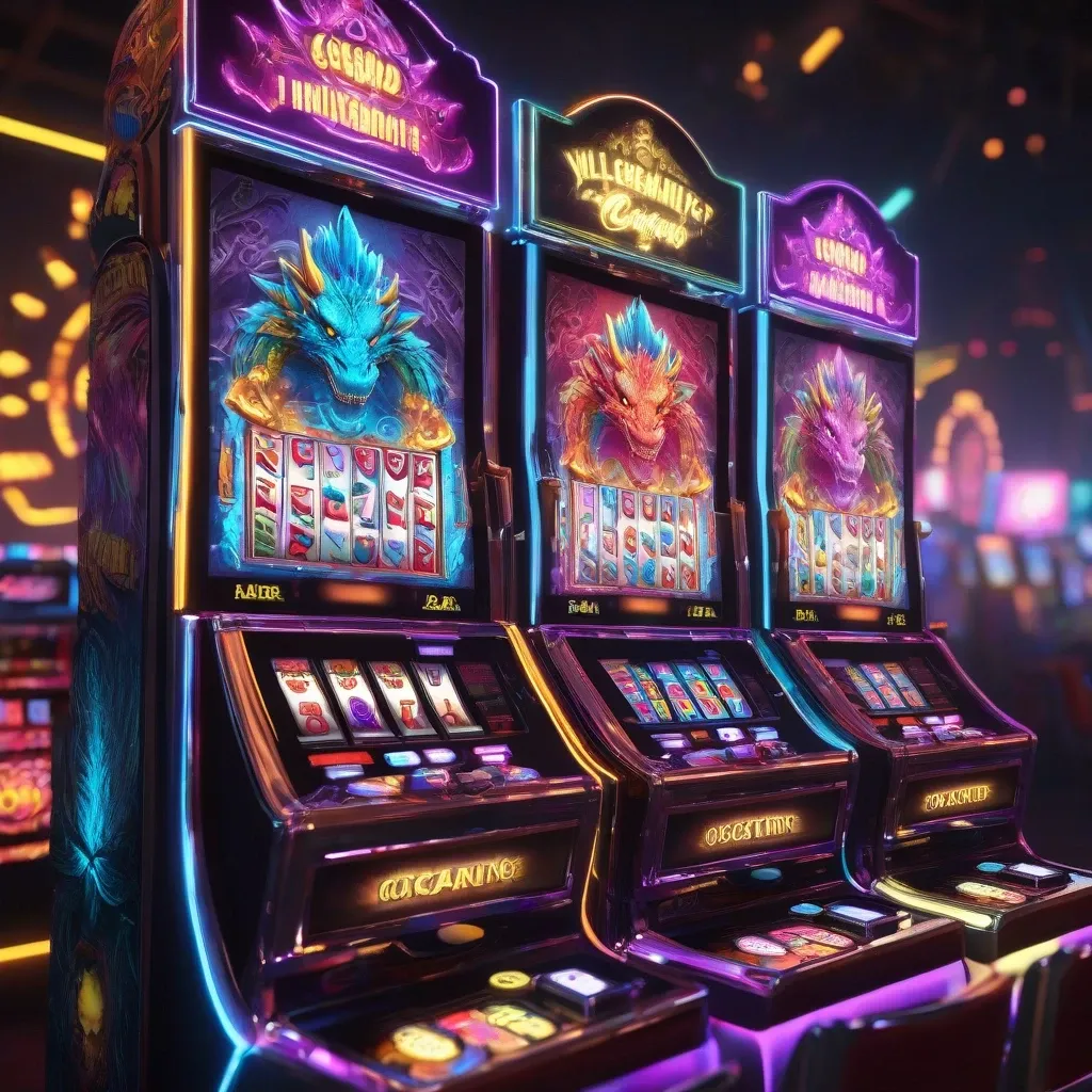 Slot Machine Fantasy Cascade